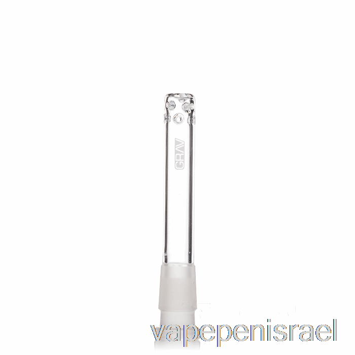 חד פעמי Vape Israel Grav 14mm ביקוע למטה גזע 4.5 אינץ'